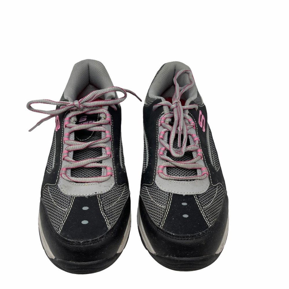 Skechers Bisco Slip Resistant Steel Toe Work Shoes